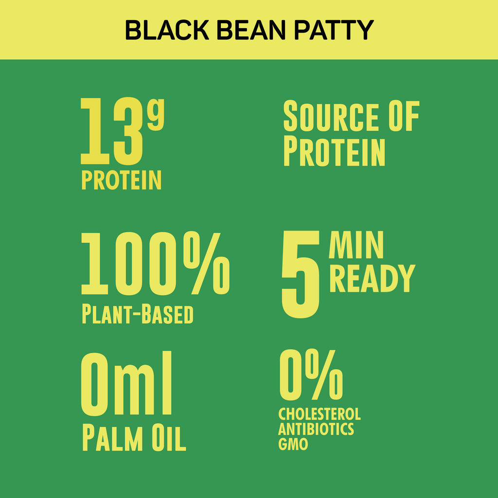 Black Bean Patty (160g)