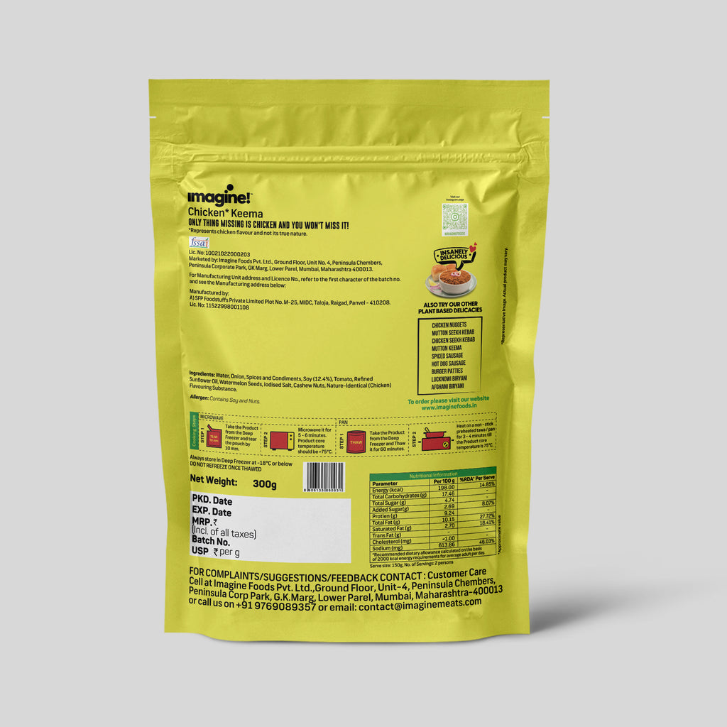 Plant Based Chicken Keema (300g)