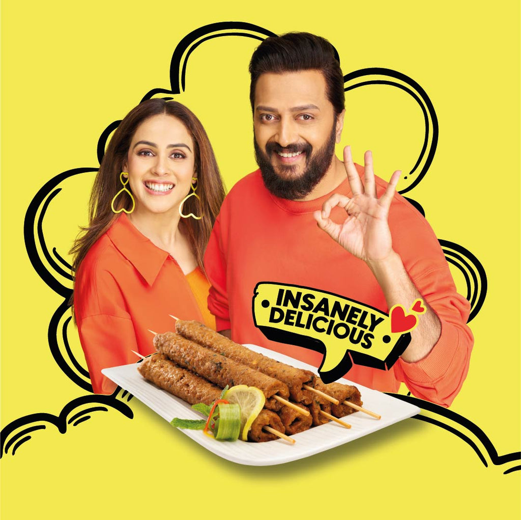 Plant Based Chicken Seekh Kebab (300g)