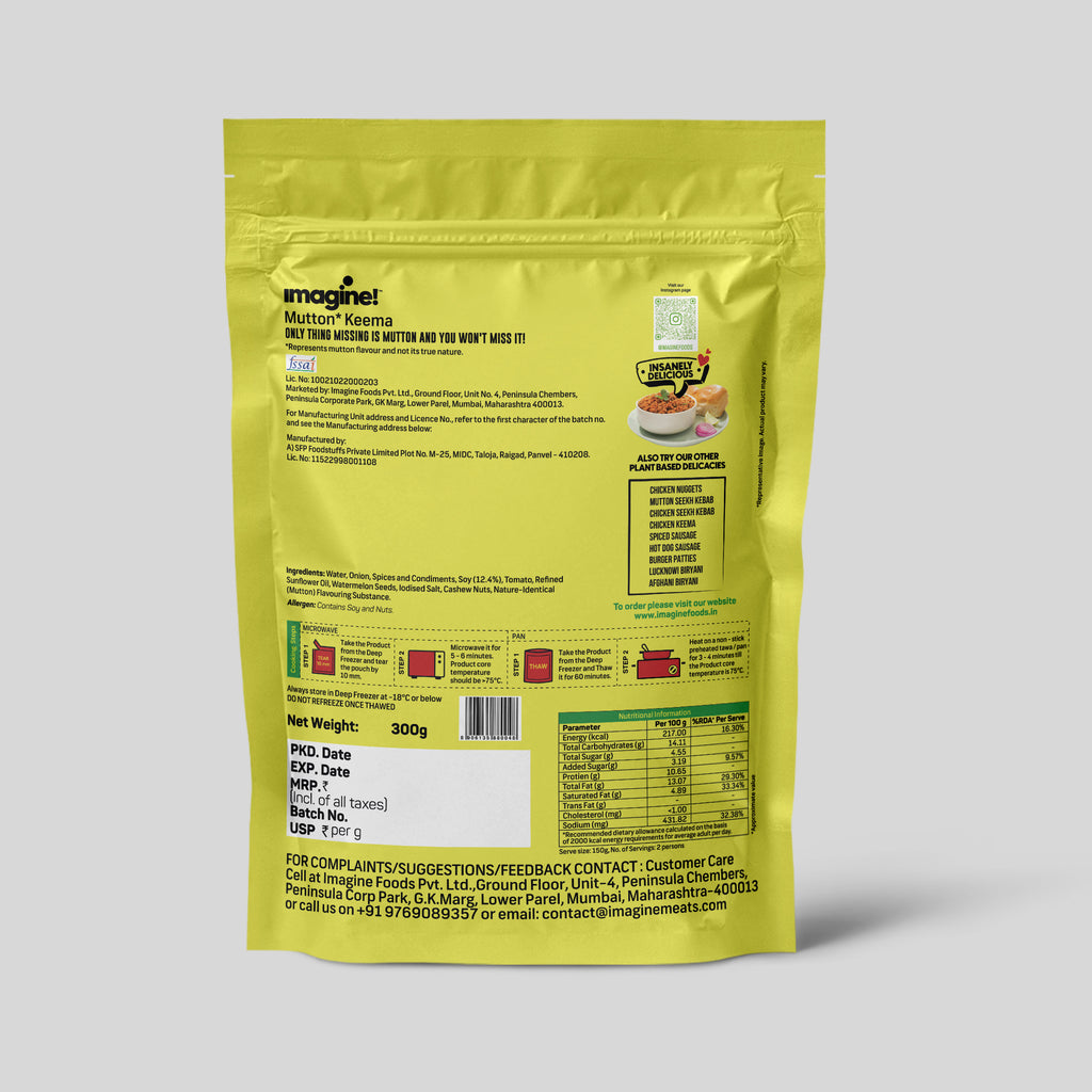 Plant Based Mutton Keema (300g)